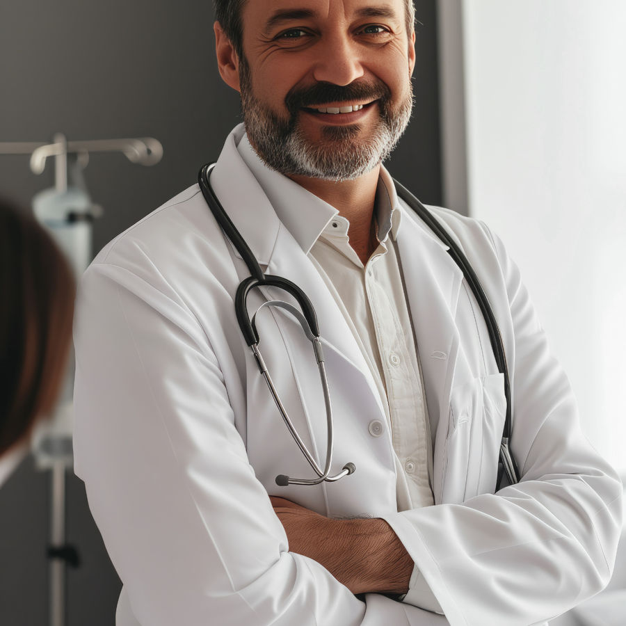 Membre de l'équipe médicale du centre hyperbare.